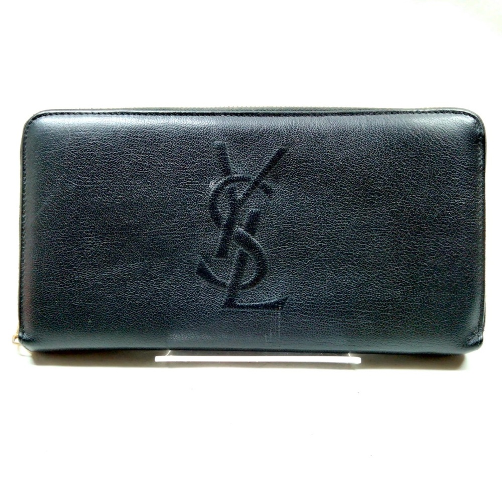 Yves Saint Laurent Black Key Card Holder Elegant Design